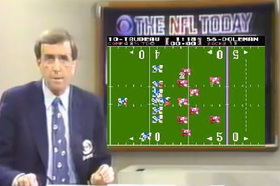 Brent Musburger cbs nfl today tecmo bowl