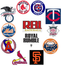 R.B.I. Baseball Royal Rumble nintendo nes 